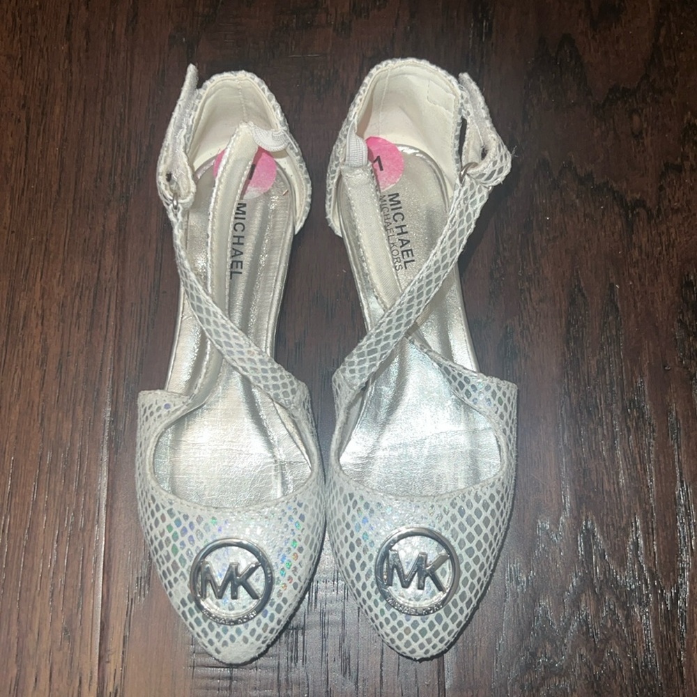 Michael Kors Silver Dress Shoes Size 11